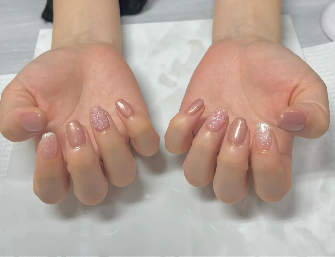 ネイル AISAフィル× ハードモチ最強のネイルデザイン