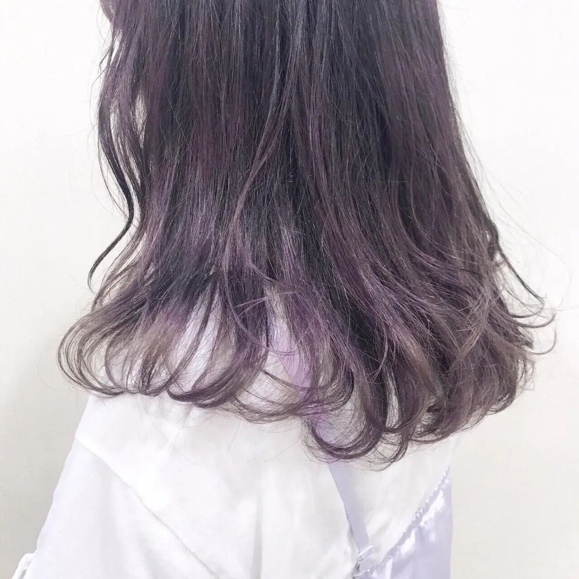 ロング カラー ヘアアレンジ TSUNA 🌙 Lim 五反田のマツエク・マツパデザイン