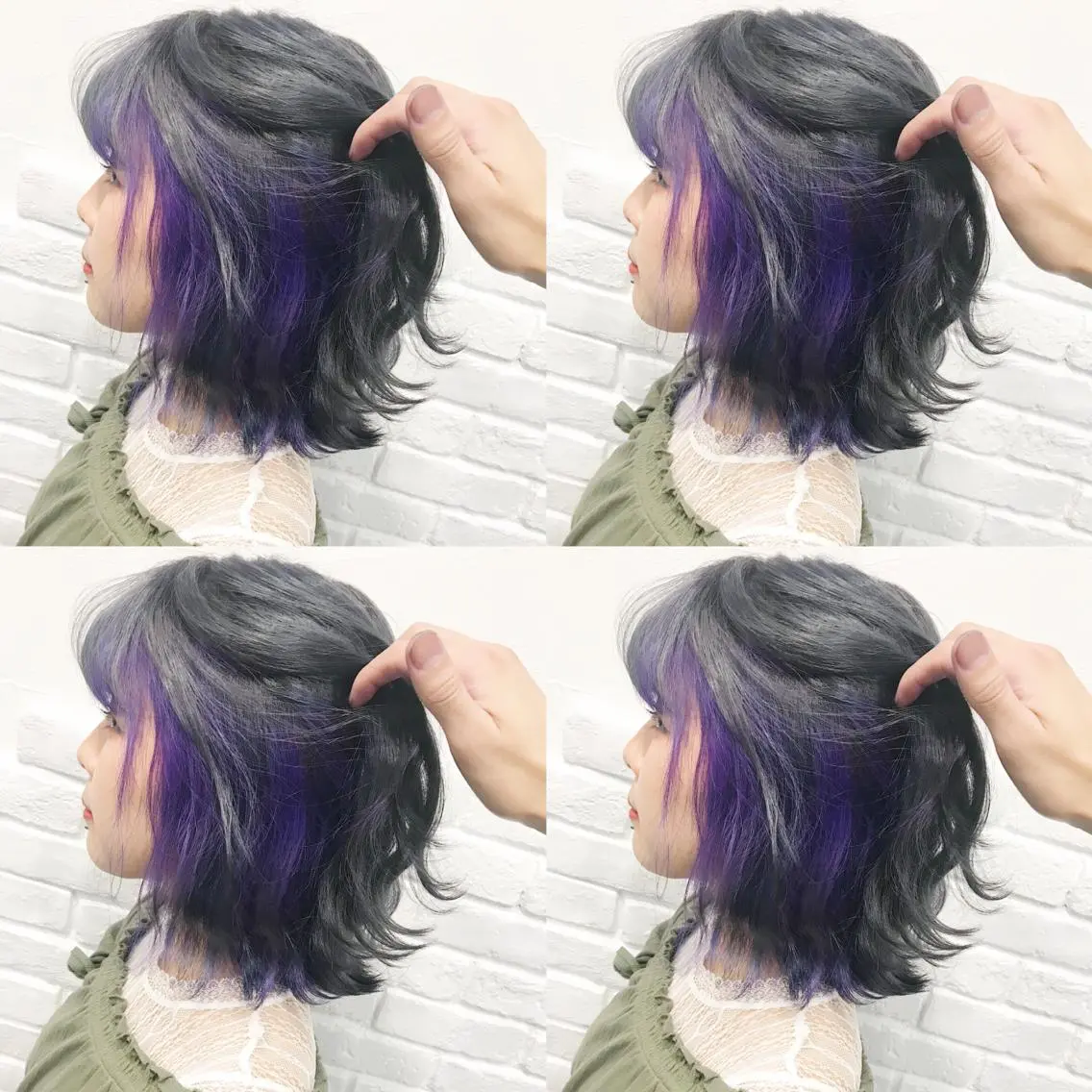 ショート カラー ヘアアレンジ ヘアカラー トリートメント TAKUMAブリーチ /切りっぱなし🪽のヘアスタイル