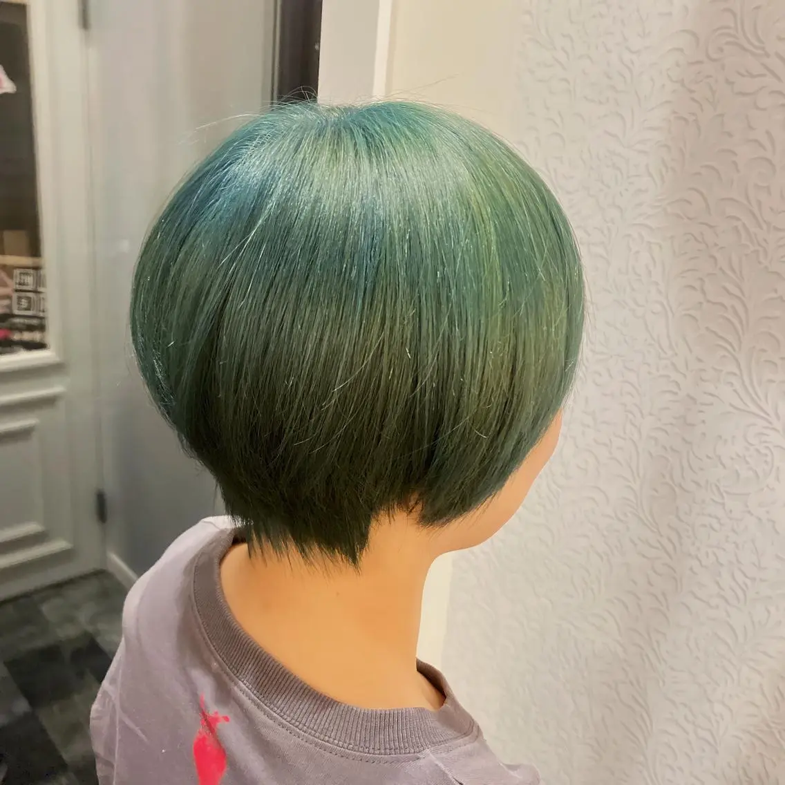 💜ダメージ最小限のケアブリーチカラー💜全頭ブリーチ+ダメージレスカラー+質感再整トリートメント¥11,000~の写真