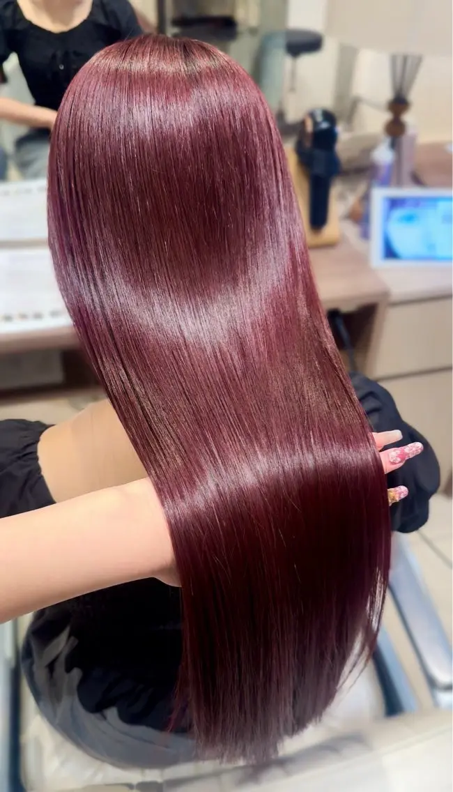 【美髪矯正】🫧美髪ストレート矯正🫧＋美髪超音波トリートメントの写真