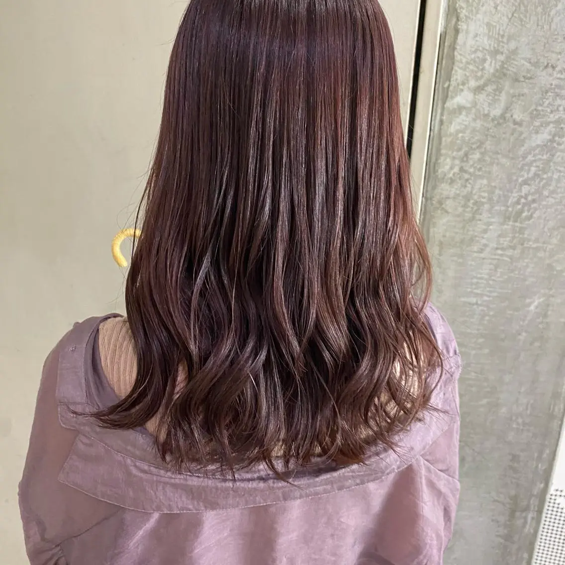 ミディアム カラー イルミナカラー トリートメント 清村 和音のヘアスタイル