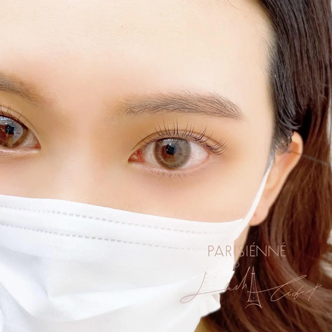 マツエク・マツパ パリジェンヌラッシュリフト waka eyelashのマツエク・マツパデザイン