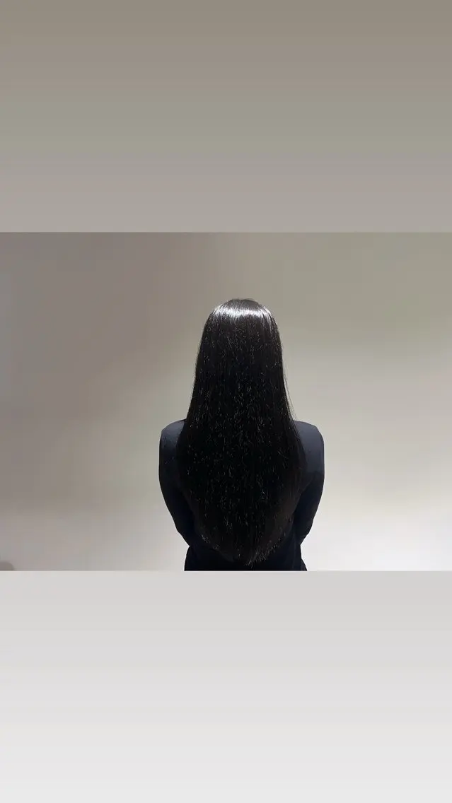 ロング 長野 美沙のヘアスタイル