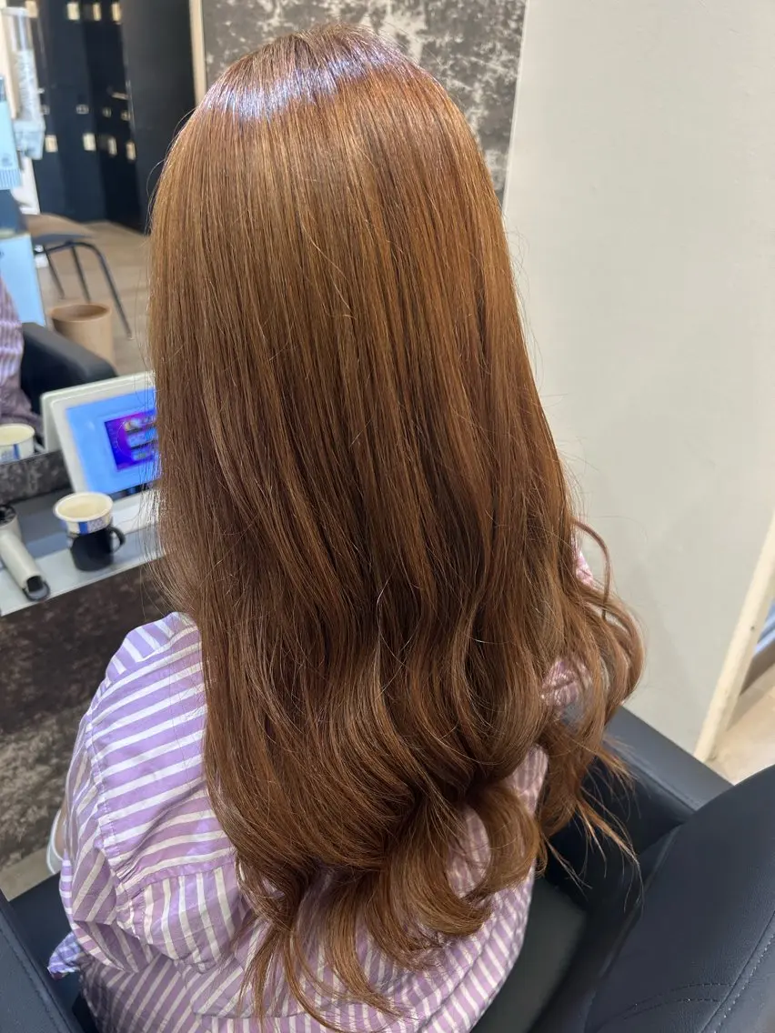 ロング ヘアカラー Agu/ㅤ⠀ ななみんのヘアスタイル