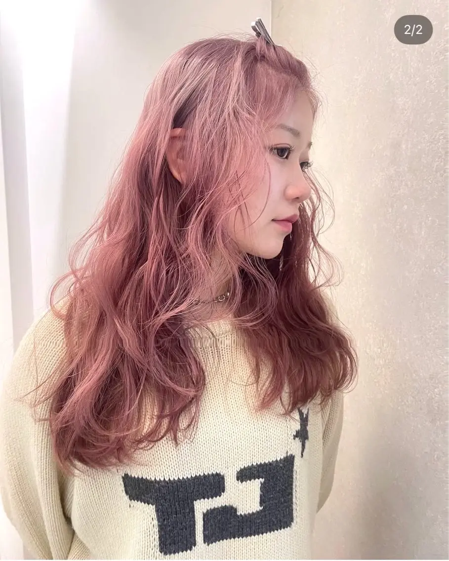 ロング カラー ヘアカラー 新宿/ヘアカラー🎠 Runeのヘアスタイル