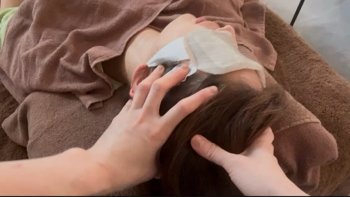 ヘッドスパ 快眠ヘッドスパ はなのなのヘアスタイル