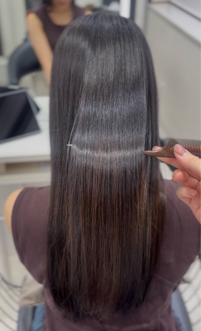 ロング 縮毛矯正 艶髪🪄髪質改善 /Midoriのヘアスタイル