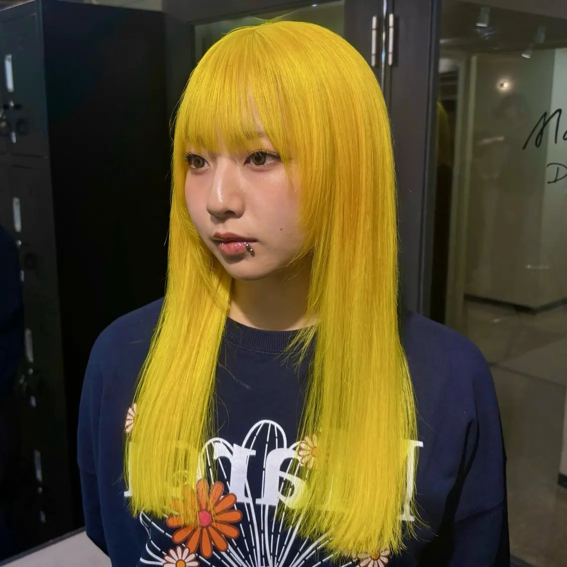 セミロング カラー ヘアアレンジ メンズ ヘアカラー トリートメント 🍀淡色×ブリーチ/ ベージュ✨RINOのヘアスタイル