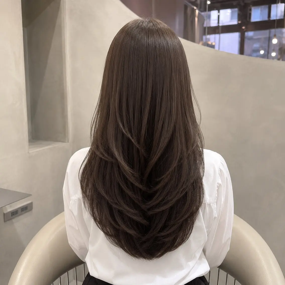 ロング カラー ヘアアレンジ カット ヘアカラー トリートメント 髪質改善/透明感 カラー/吉田光佑のヘアスタイル