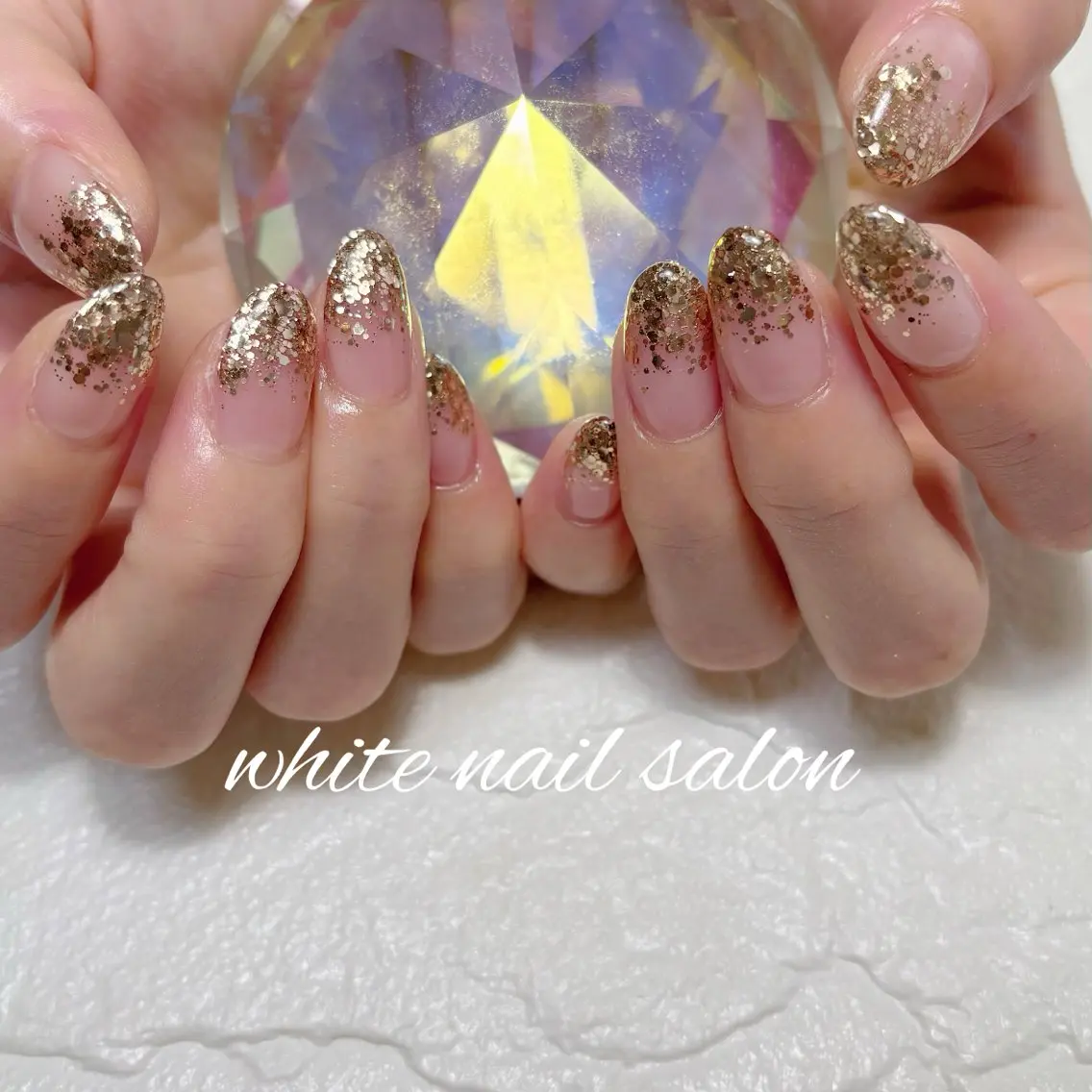 ネイル フットネイル ハンドネイル white nail salonのネイルデザイン