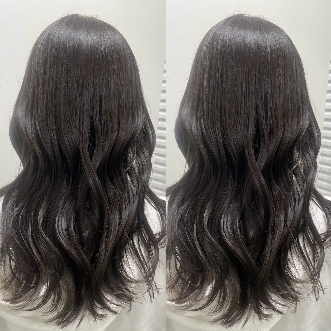 ロング カラー レイヤーカット カット ヘアカラー 韓国風骨格カット 艶カラー🩶髙林夏美のヘアスタイル