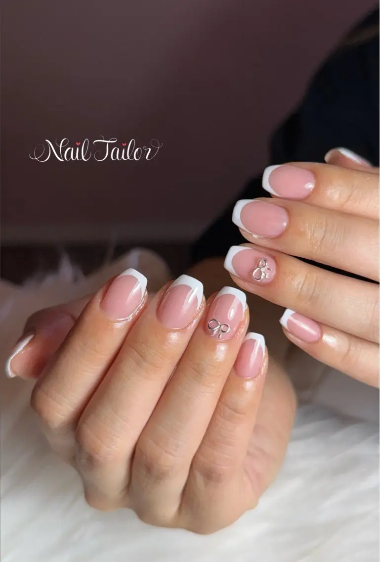 ネイル フレンチネイル ジェルネイル オフィスネイル ブライダルネイル ハンドネイル NailTailor ネイルテイラーのネイルデザイン