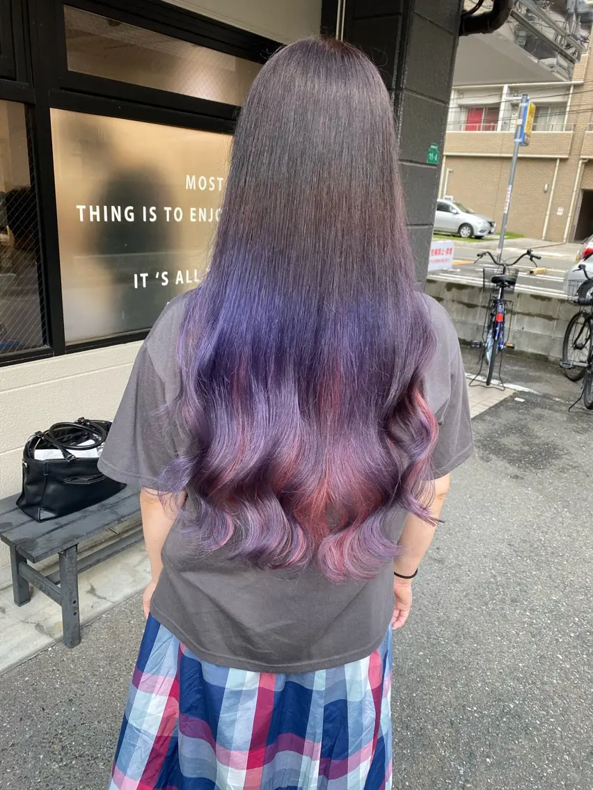 カラー 中富 🍪みなのヘアスタイル