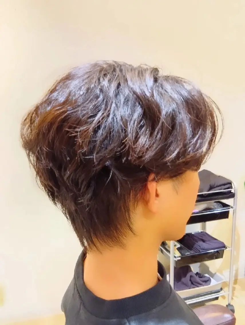 ショート パーマ カット パーマ 小林暢🌟Orque 髪質改善サロン🌙のヘアスタイル