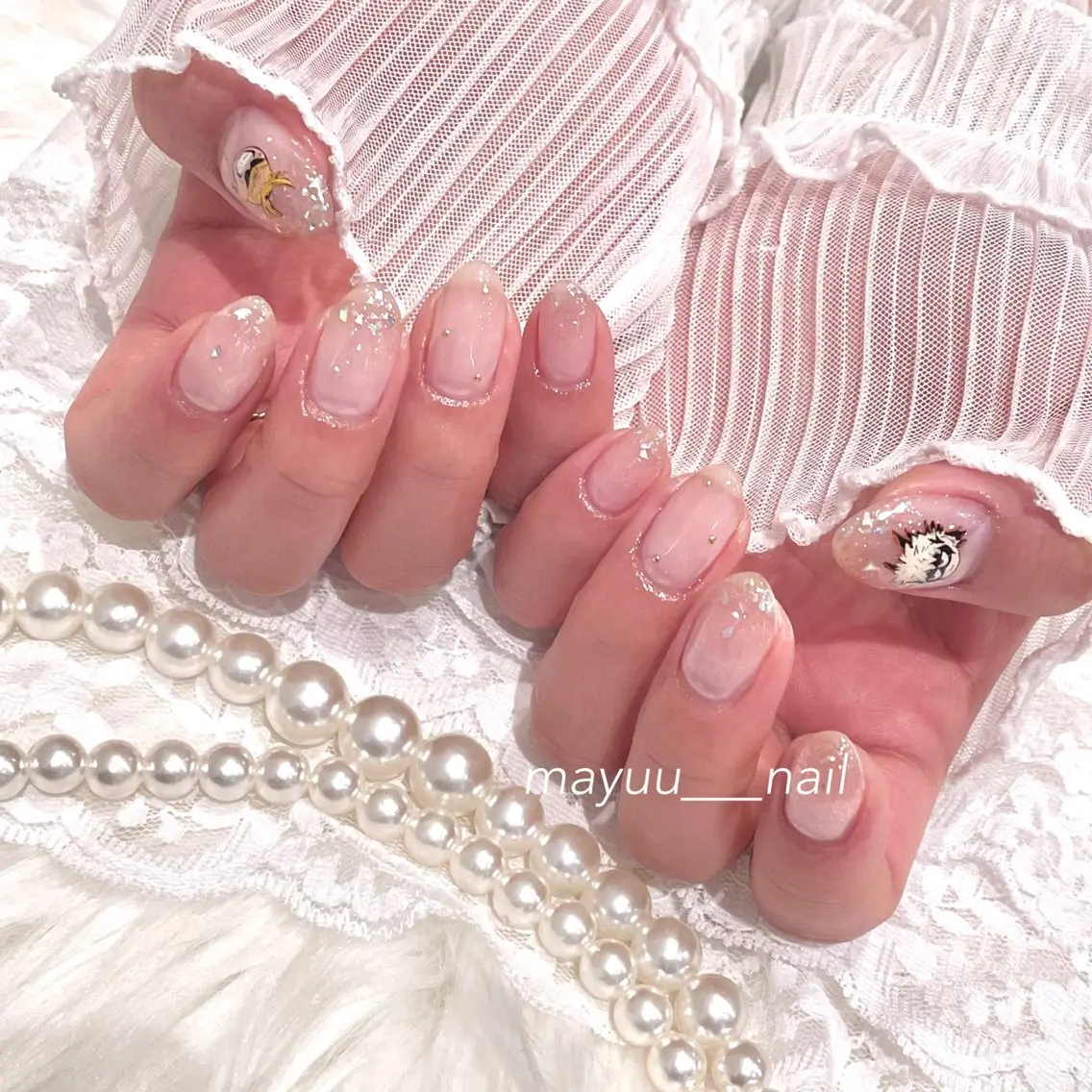 ネイル 🎀 Mayu 🎀痛ネイルのネイルデザイン