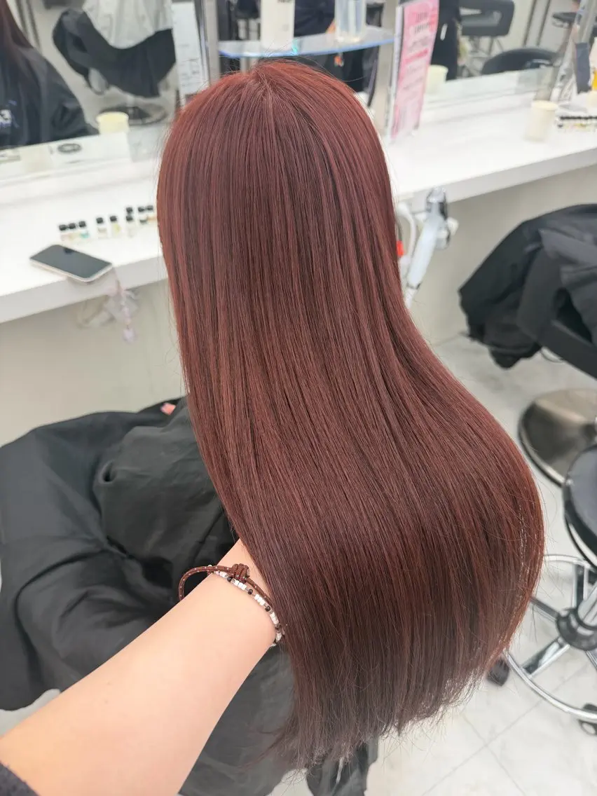 カラー カット ヘアカラー niina🖤 透明感×レイヤーのヘアスタイル