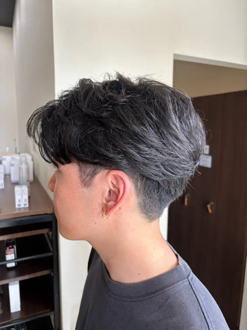 【人気No.4☆】メンズカット+ニュアンスパーマの写真