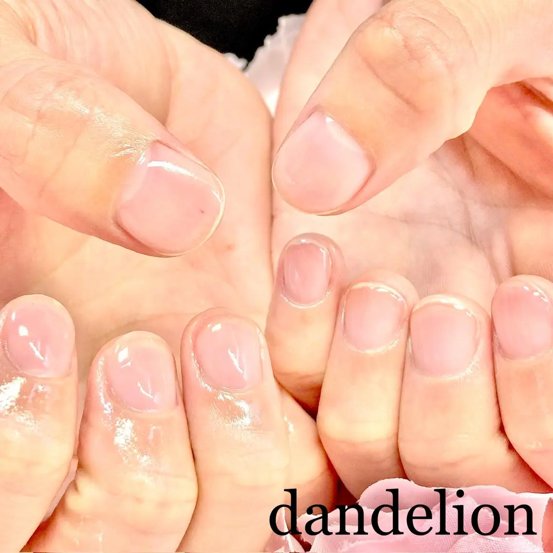 ネイル ハンドネイル ハンドケア dandelion ダンデライオンのネイルデザイン