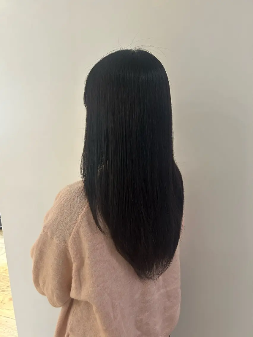 ロング 縮毛矯正 山本 夏樹のヘアスタイル