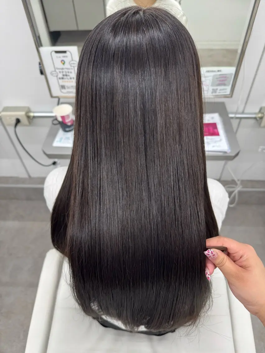 ロング カラー ベージュカラー オリーブベージュ 🌟モデル募集 /さら🩷のヘアスタイル