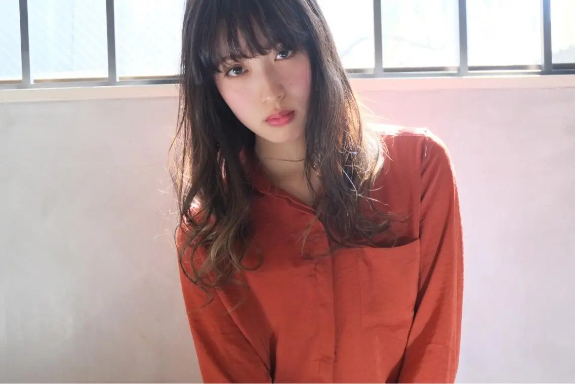 ロング カラー ヘアアレンジ shinka omotesandoのヘアスタイル