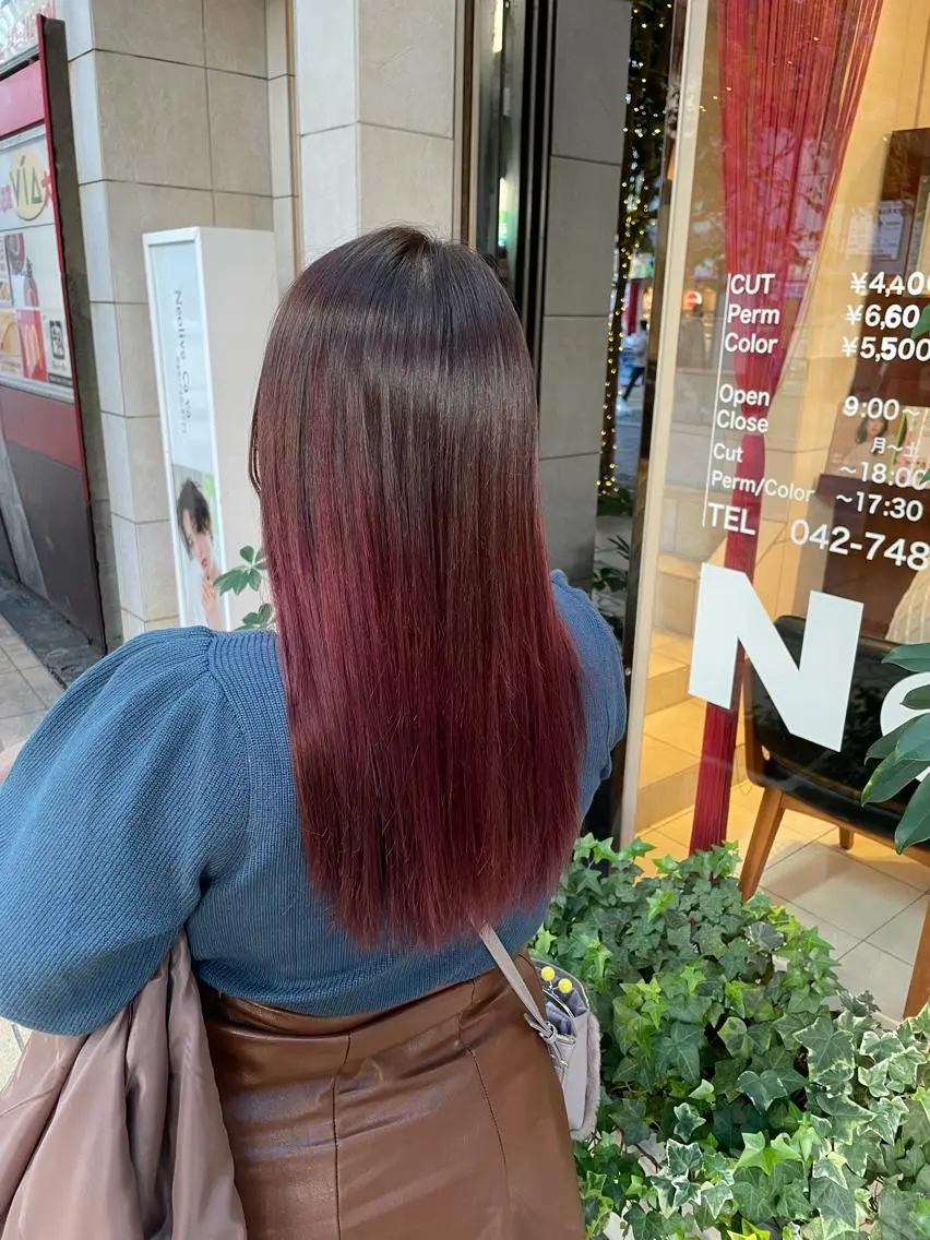 ⭐️5月限定⭐️似合わせカット➕透明感カラー➕トリートメント⭐️6000円の写真