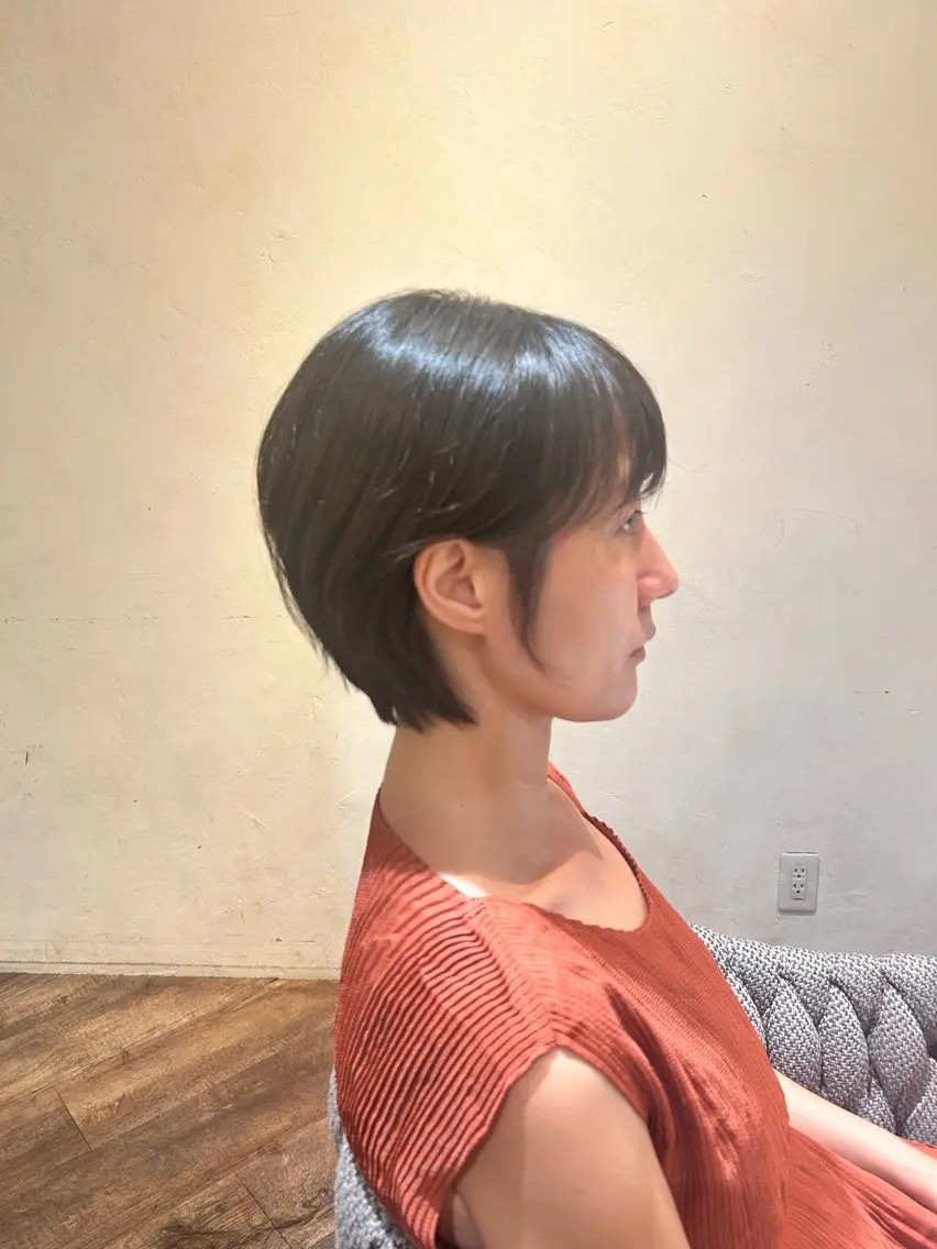 ショート ショートヘア 宇川 湧也のヘアスタイル