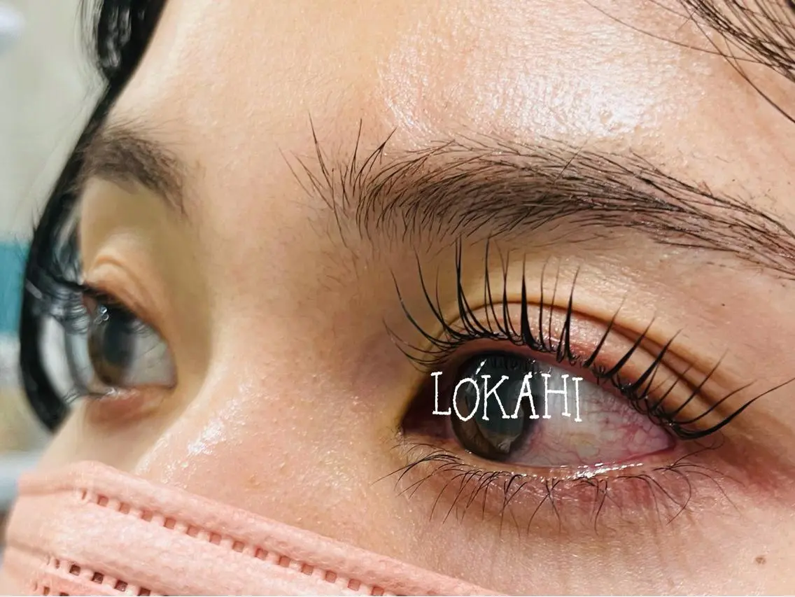 マツエク・マツパ パリジェンヌラッシュリフト マツパ LOKAHI ヤハラのマツエク・マツパデザイン