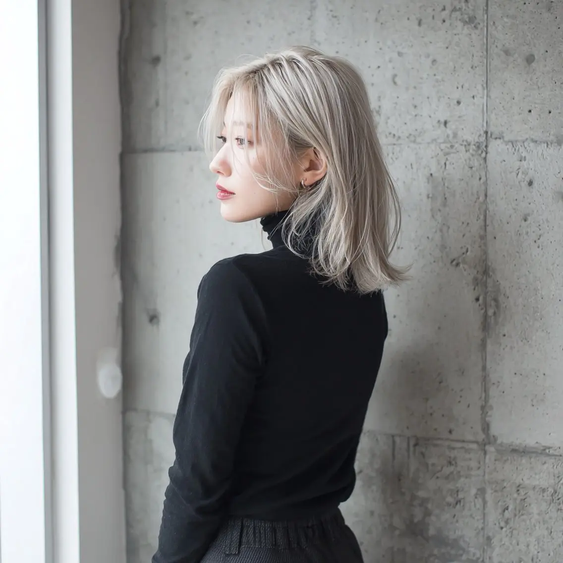 ミディアム カラー ヘアカラー トリートメント 池袋/カラー特化🎨 ロング料金なし🩵のヘアスタイル