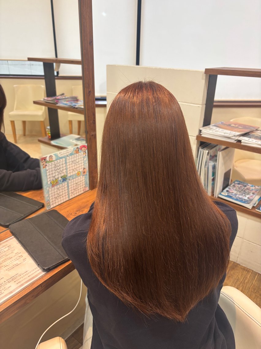 カラー ベージュカラー 青森美容室zip 肴倉  なづなのヘアスタイル