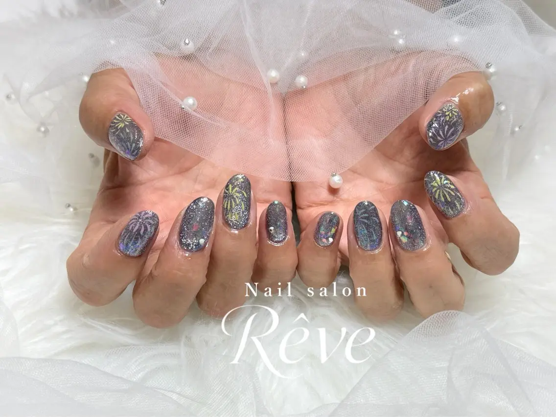 ネイル ハンドネイル Nail salon Rêveのネイルデザイン
