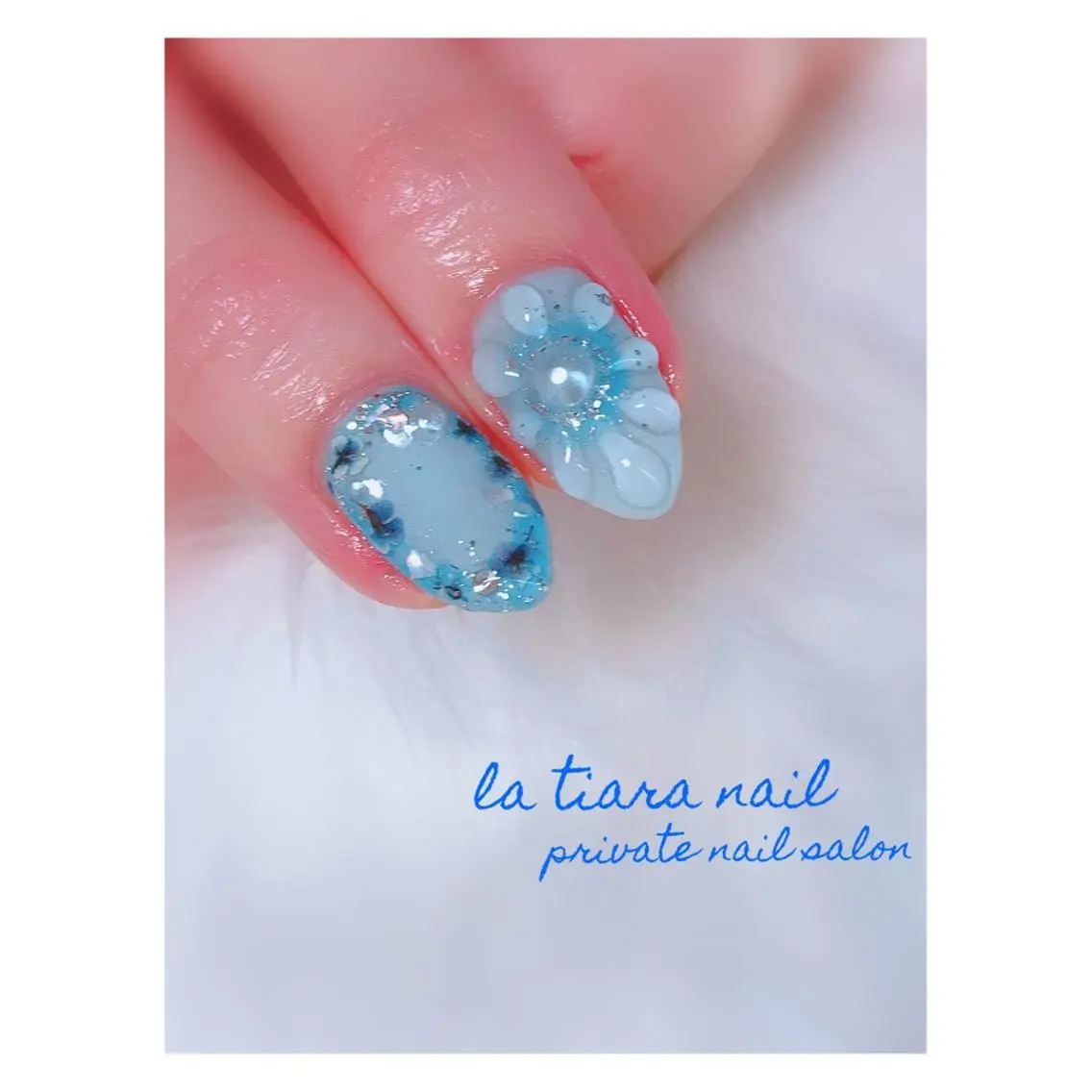 ネイル Blue bird  nailのネイルデザイン