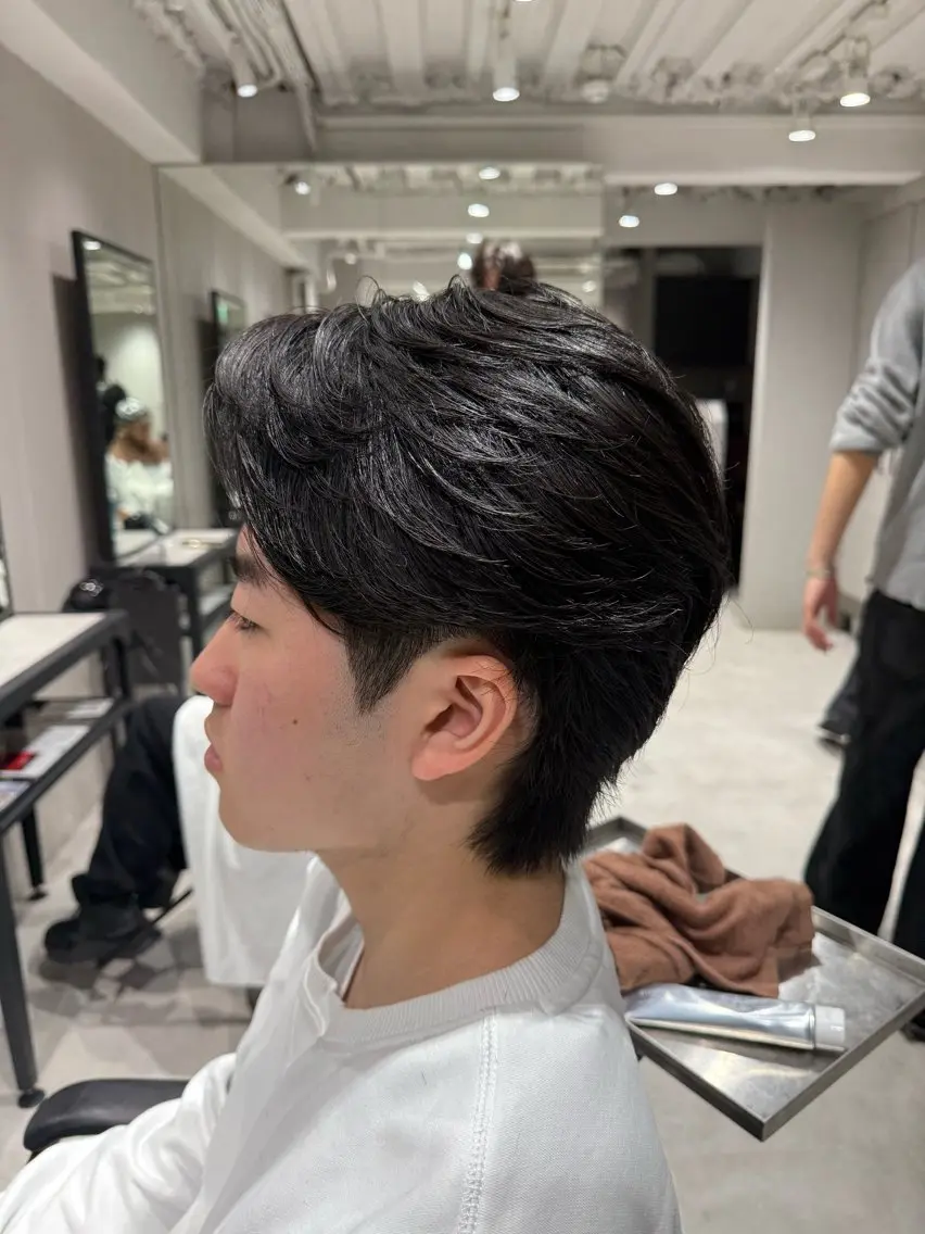 メンズ カット 縮毛矯正 メンズ縮毛矯正 /池袋/原田海朱のヘアスタイル