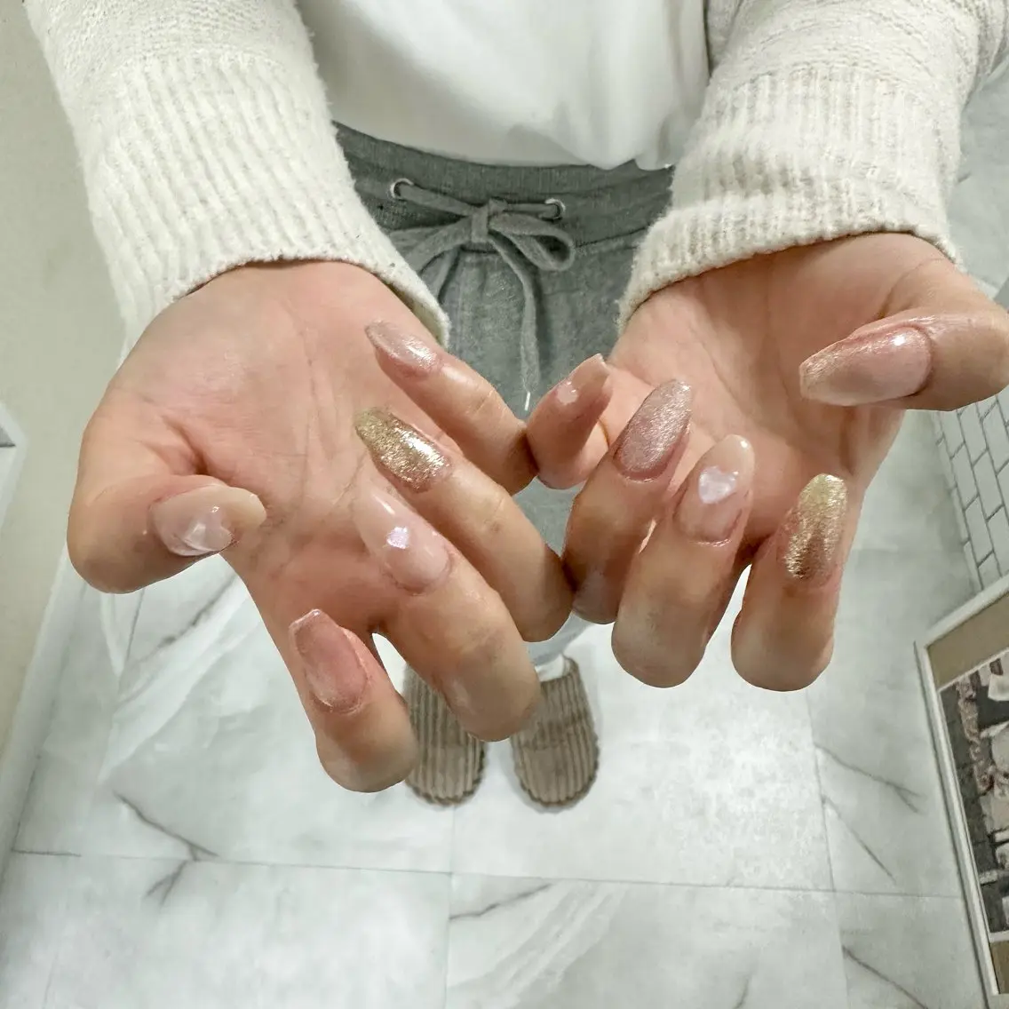ネイル 春ネイル ハンドネイル LAUR Natsukiのネイルデザイン
