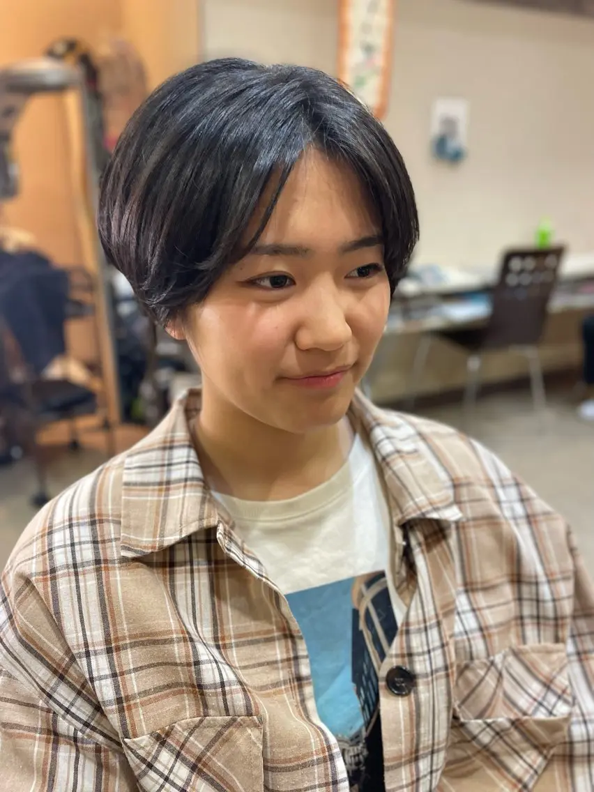 ショート ハンサムショート ショートヘア カット カラー/フリーランス 鈴木 亜紀子のヘアスタイル