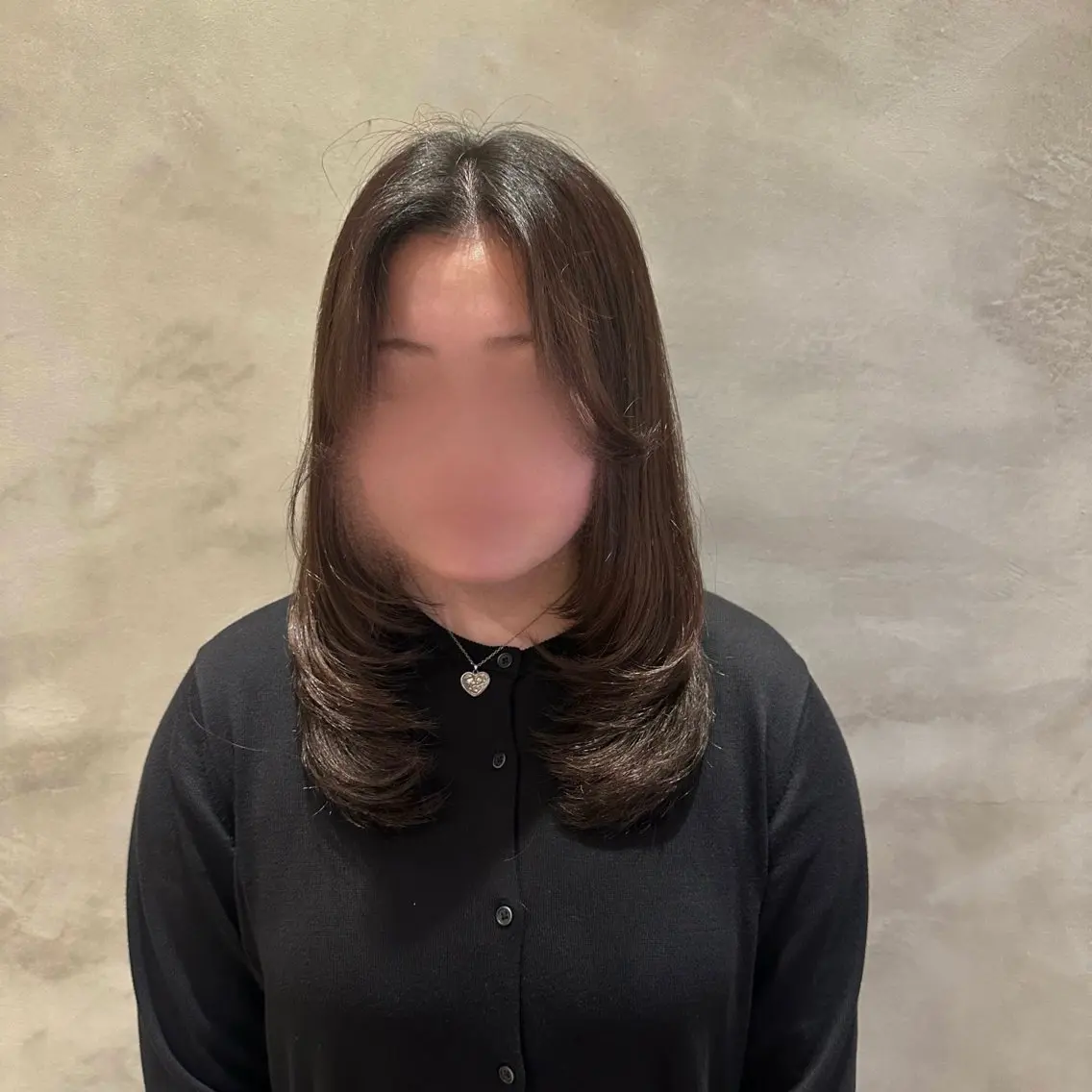 ミディアム YU-KI 🐈‍⬛のヘアスタイル