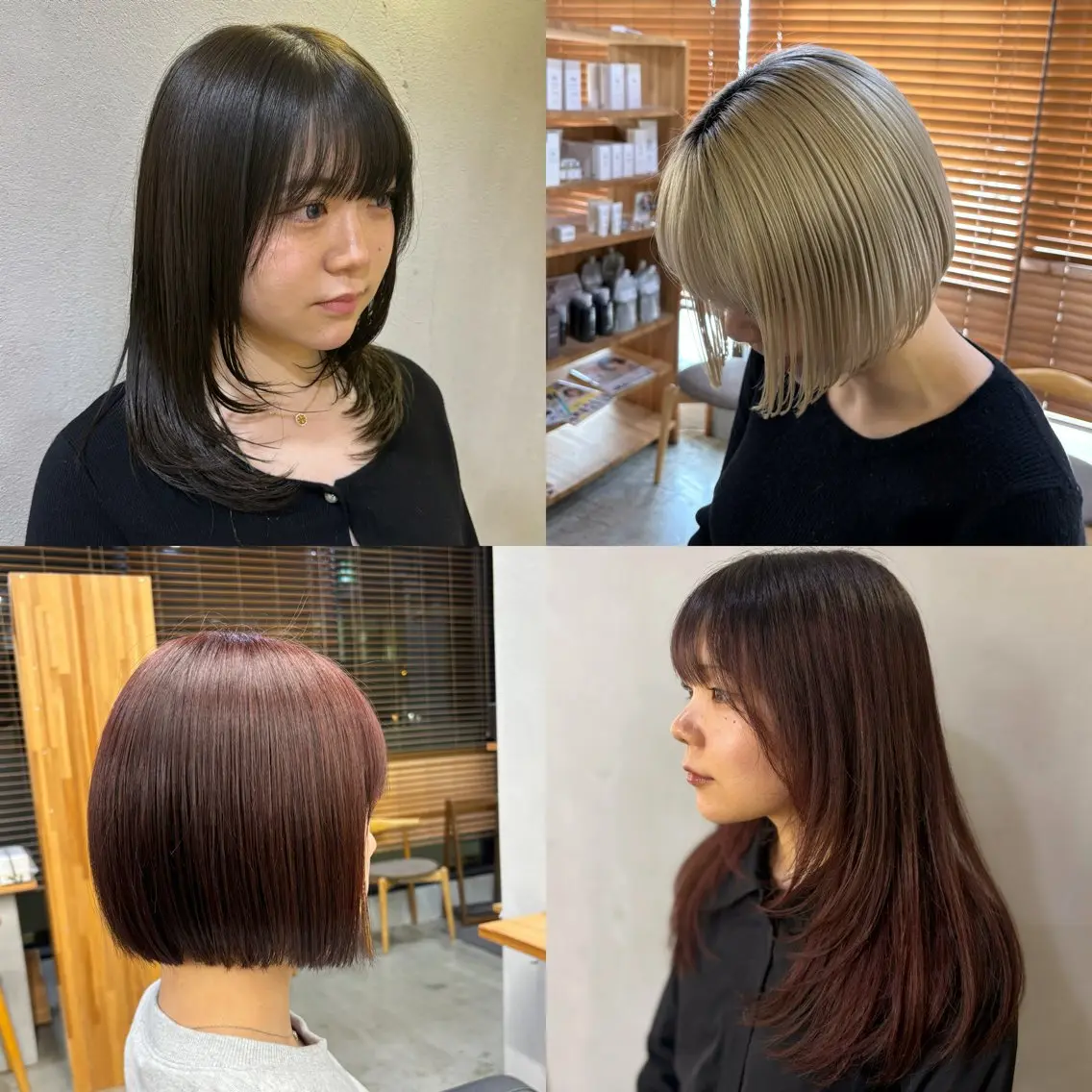 ミディアム mono / Manatoのヘアスタイル