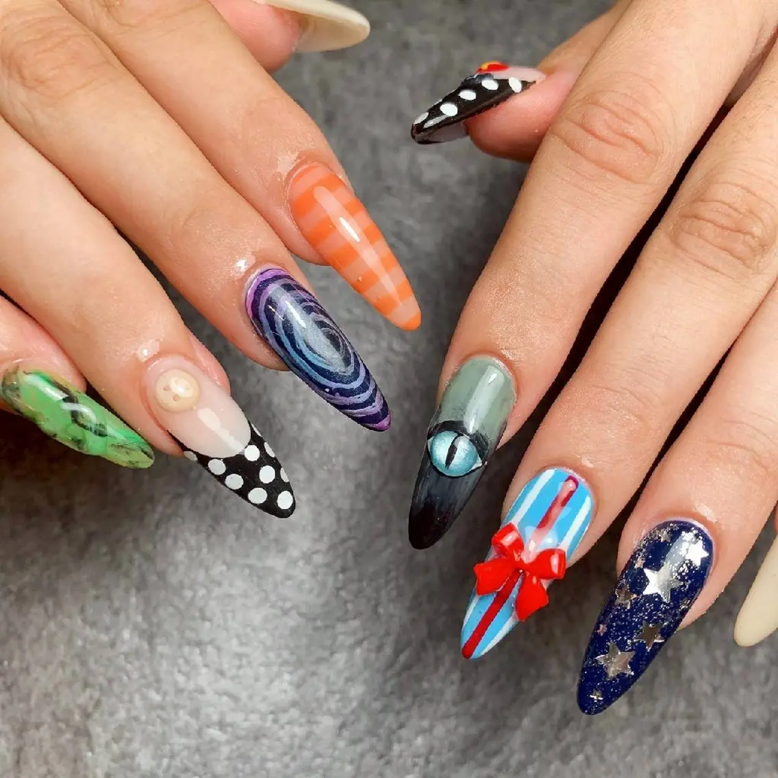 ネイル ハンドネイル MU5-nail 金山ネイルサロンのネイルデザイン