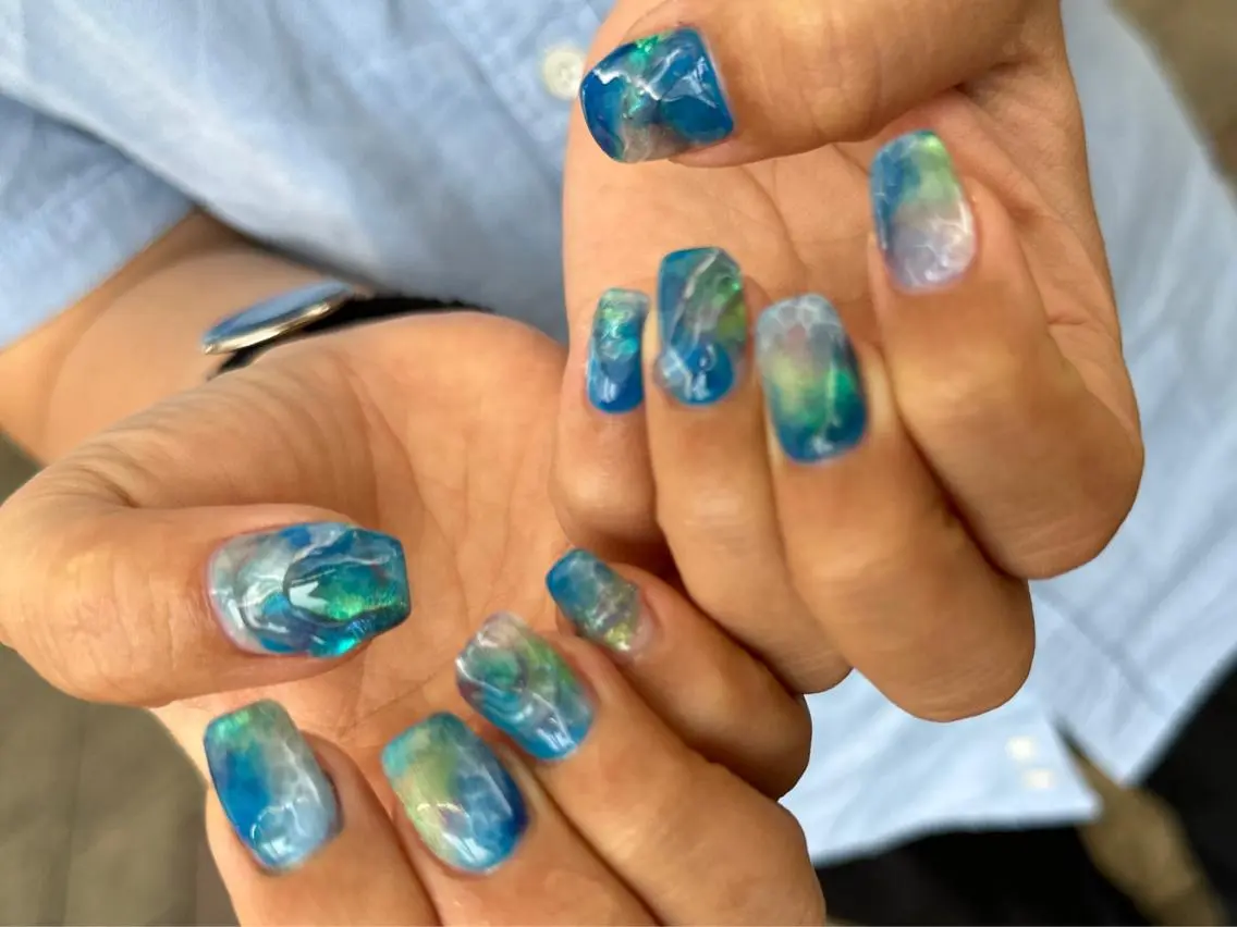 ネイル ハンドネイル nailsalon ∞ ﾐｶﾅﾙ ∞のネイルデザイン