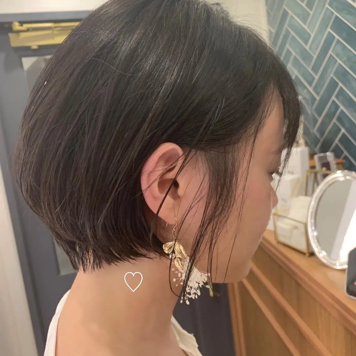 ショート カット トリートメント 石畑結華 Lond店長のヘアスタイル