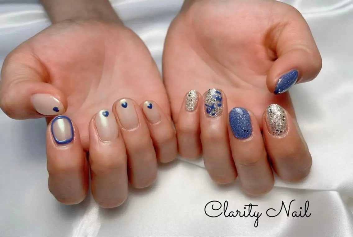 ネイル アートネイル 持ち込み ハンドネイル Clarity Nailのネイルデザイン