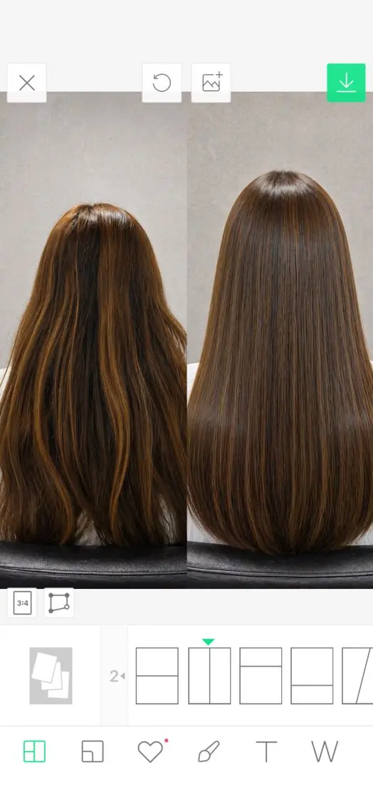 ロング カラー カット ヘアカラー 縮毛矯正 トリートメント 艶髪特化×眠れる極上 シャンプー/中崎町のヘアスタイル