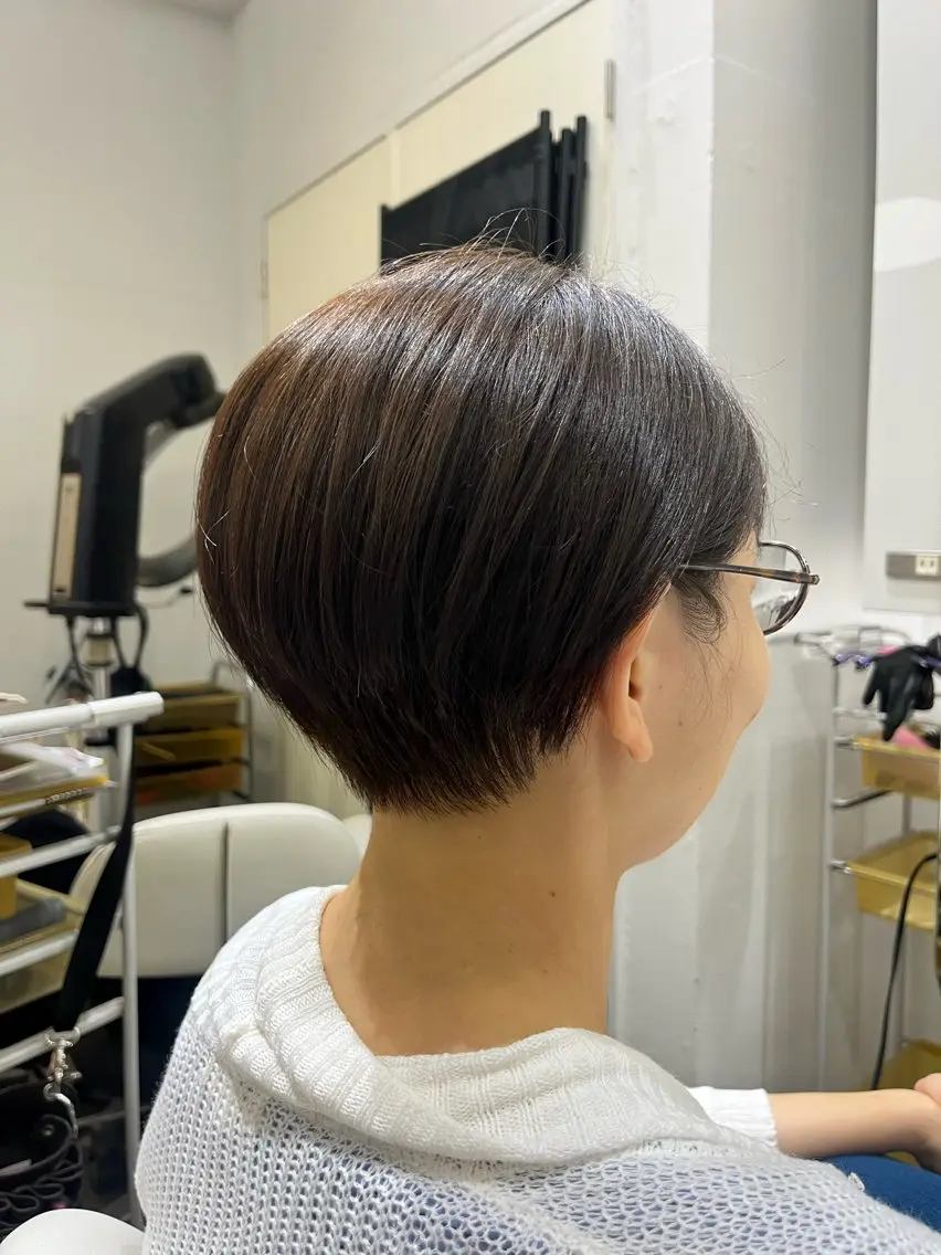 ショート カラー カラーリスト♡ ショート・ボブツムギのヘアスタイル