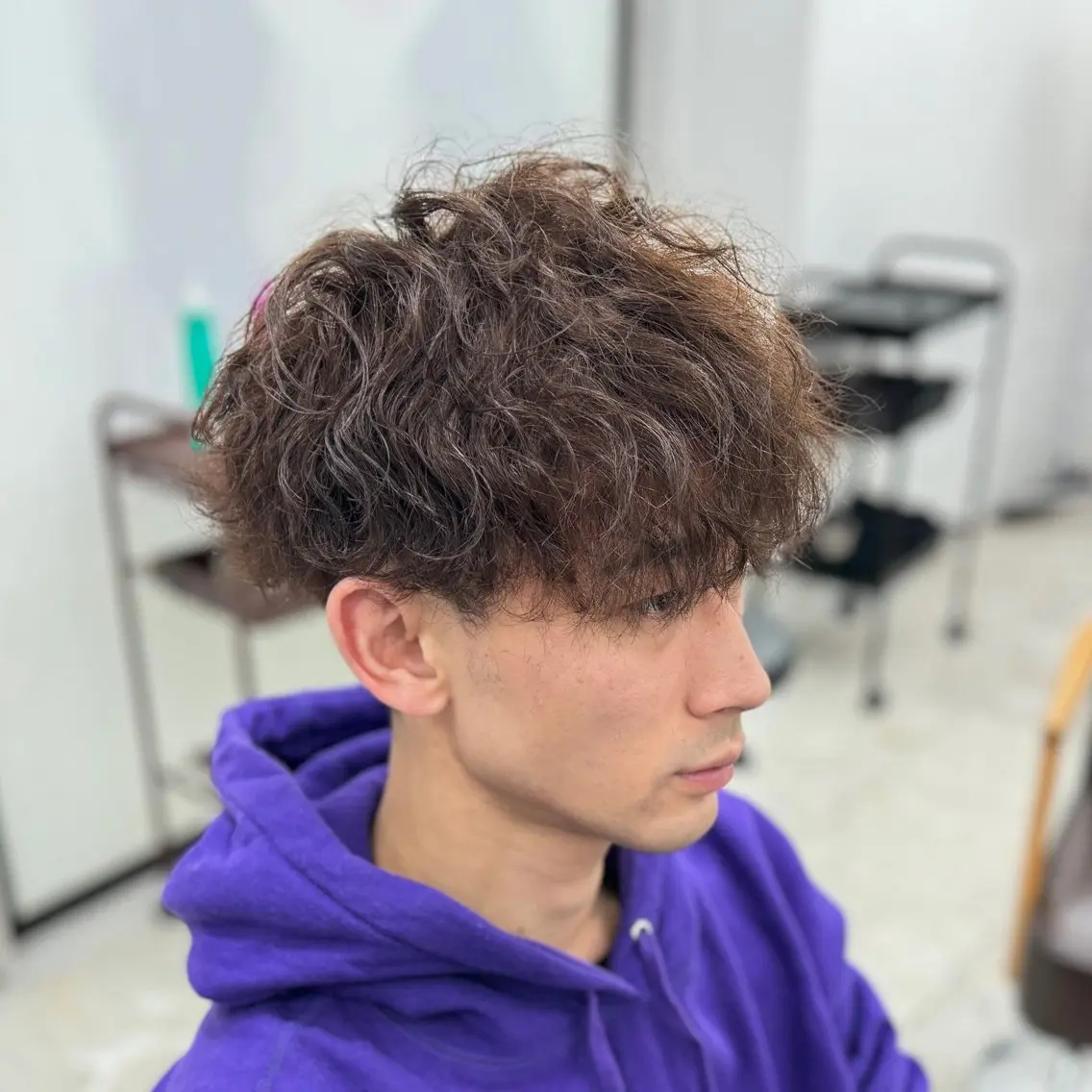 パーマ メンズ カット パーマ 🔥メンズパーマ特化 菅谷尚悠🔥のヘアスタイル