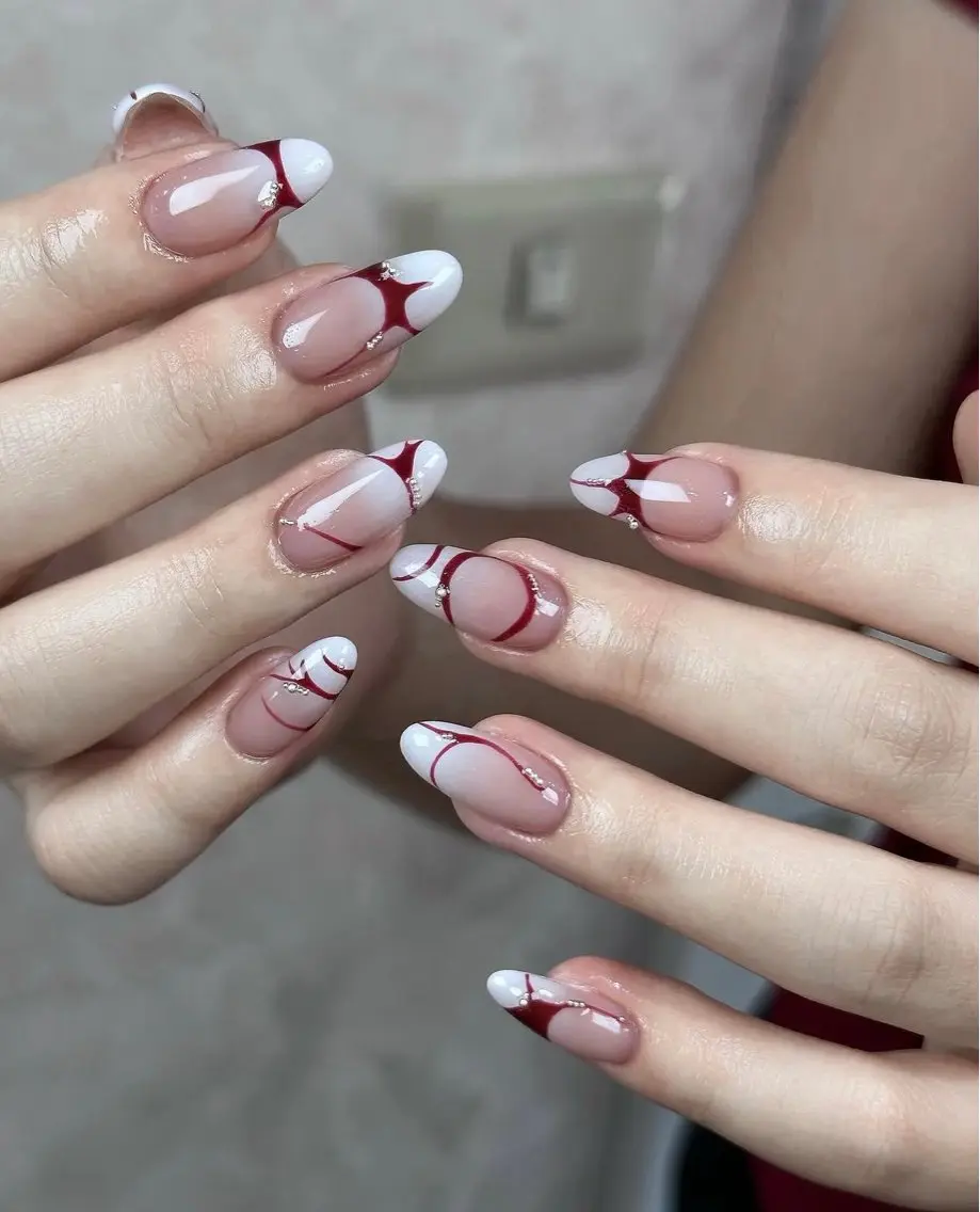 ミディアム 韓国風ヘア ハンドネイル Aila Nail HanChanのネイルデザイン