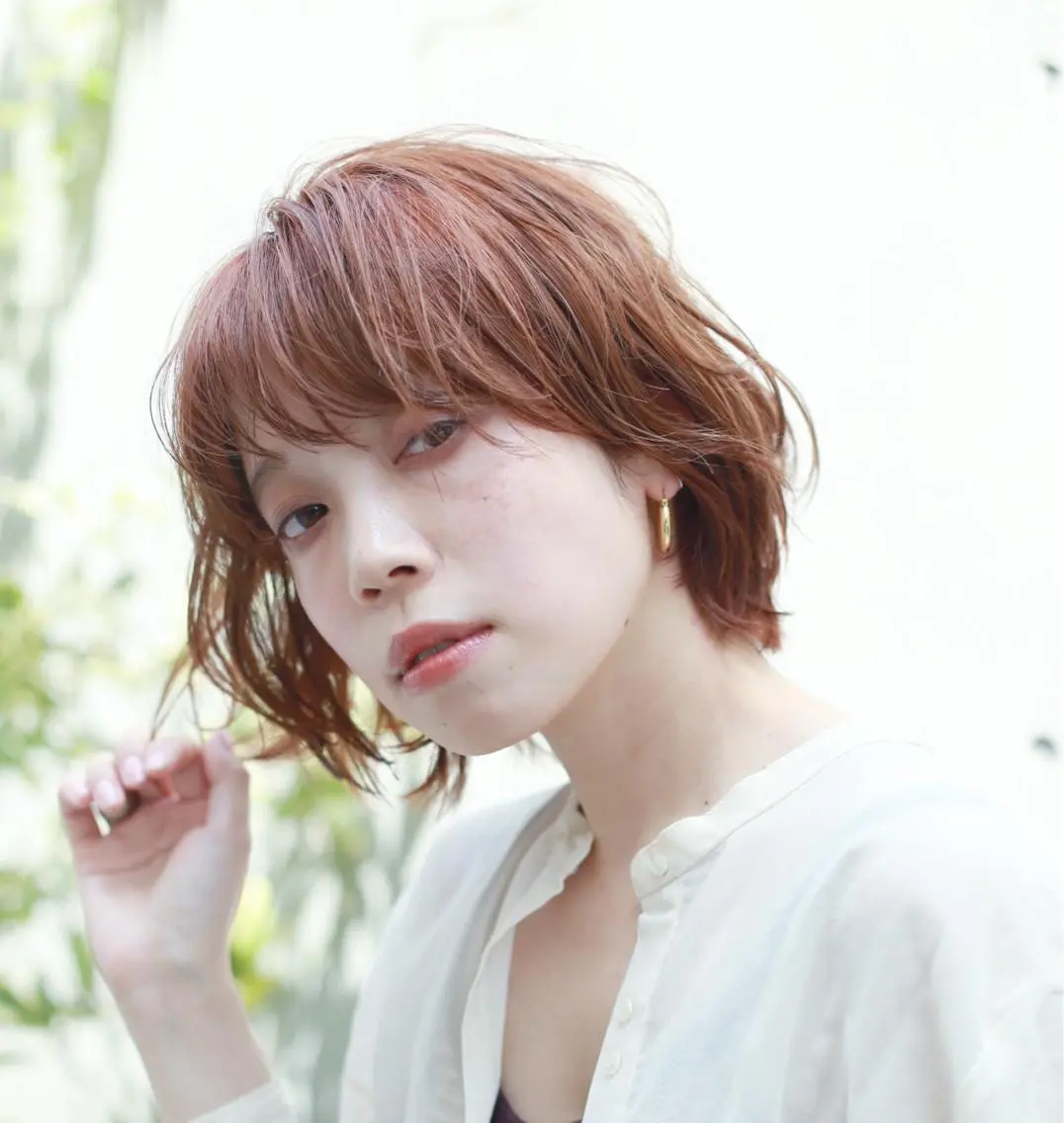 ミディアム カラー ボブ 🌈月1夜モデル募集 📩ください⭐️のヘアスタイル