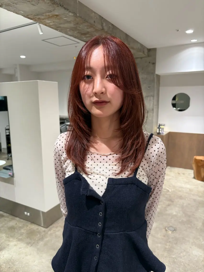 ロング 奥野 涼香のヘアスタイル