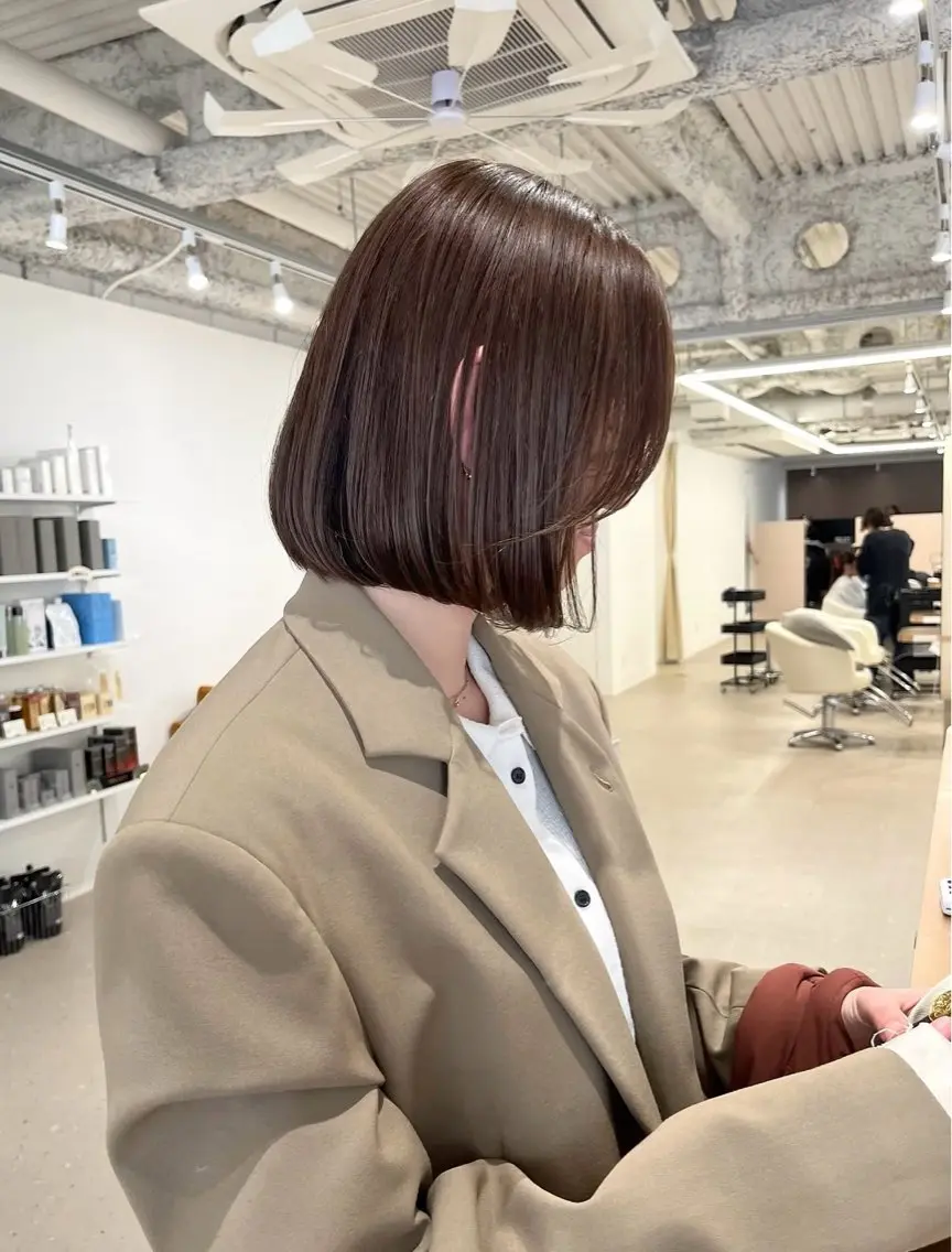 カラー 松本 ゆらのヘアスタイル