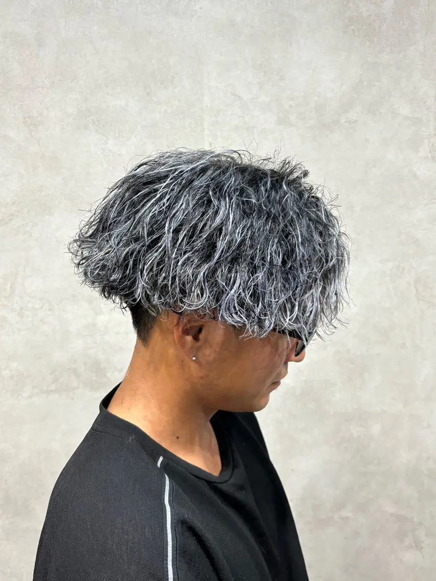 【これがバチバチの頂点】カット+波巻きorツイスパ+メッシュの写真